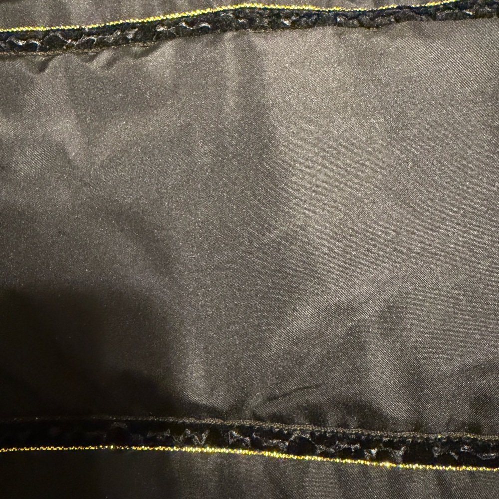 Chico's Black and Tan Animal Print Reversible  Vest Size 4/20 - Picture 6 of 11